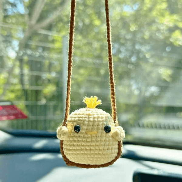 Handmade Hangs – Knitted Animal Pendant