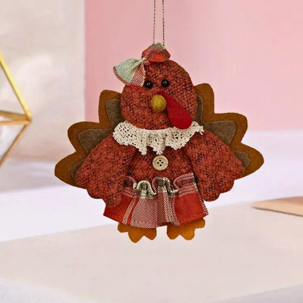 Harvest Blessings Turkey Ornaments – For Fall & Thanksgiving Joy