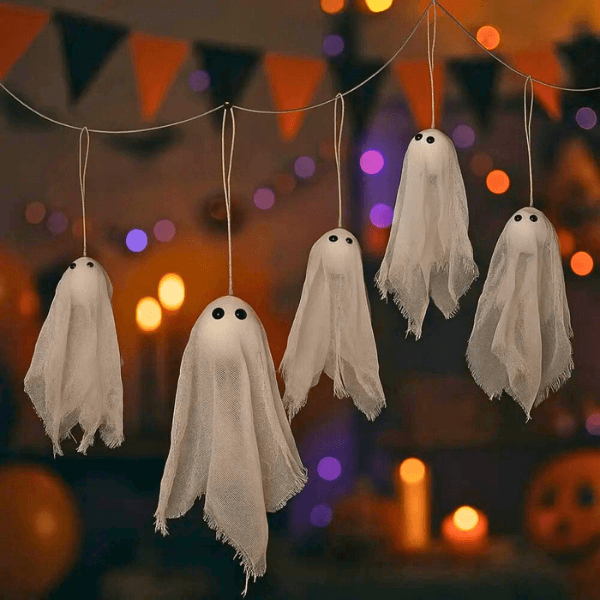 Spooky Cute Floating Ghost Decoration Pack
