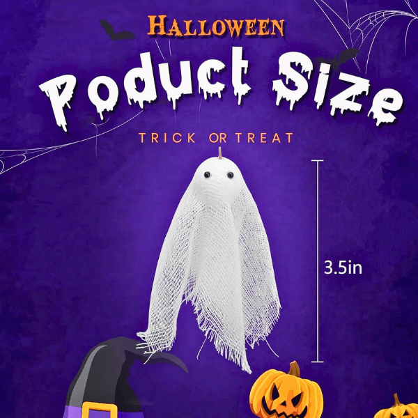 Spooky Cute Floating Ghost Decoration Pack