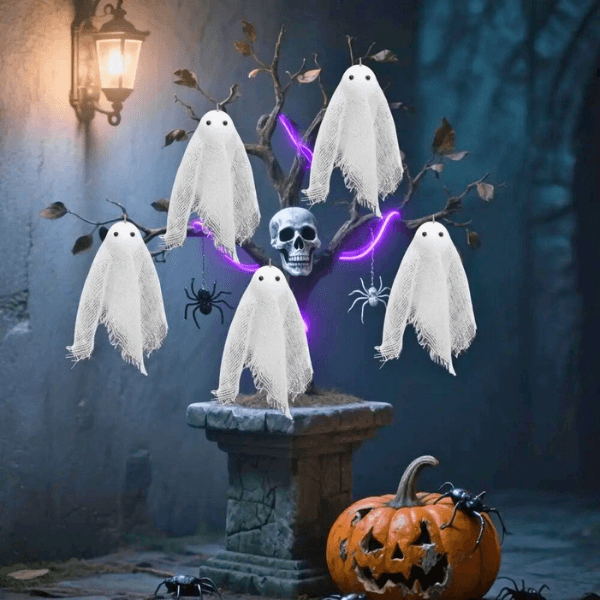 Spooky Cute Floating Ghost Decoration Pack