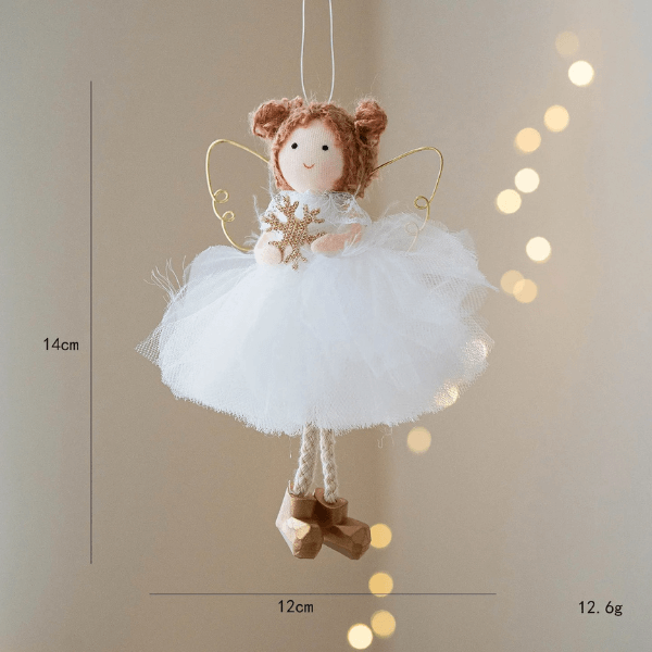 Handmade Golden Winged Fairy Angel Dancers