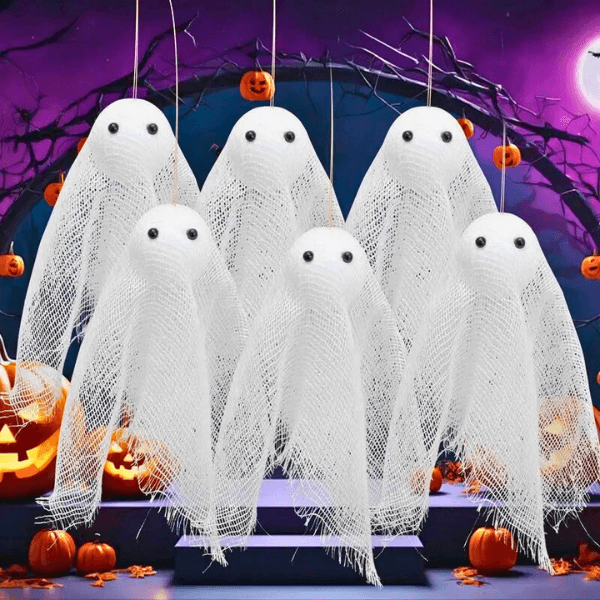 Spooky Cute Floating Ghost Decoration Pack