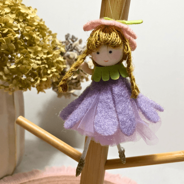 Sweet butterfly & flower dolls – for grace & charm