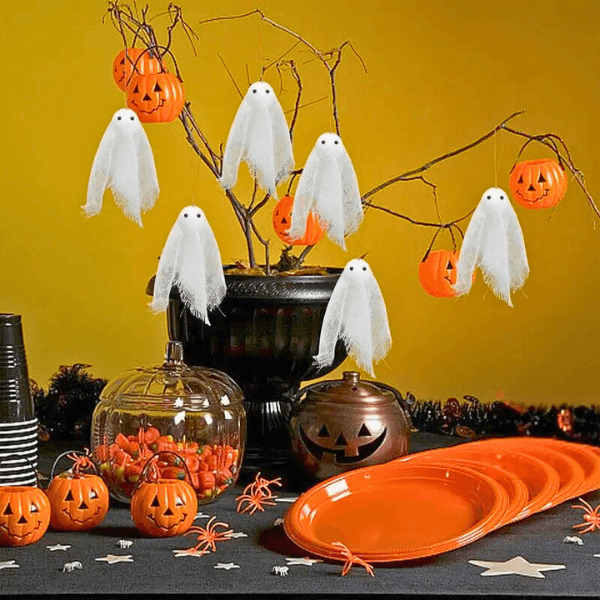 Spooky Cute Floating Ghost Decoration Pack