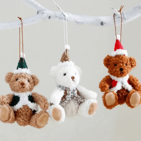 Cutest Teddy Bears Christmas Hanging Decor