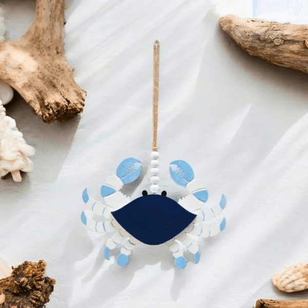 Wooden Mediterranean Sea Creature Pendants