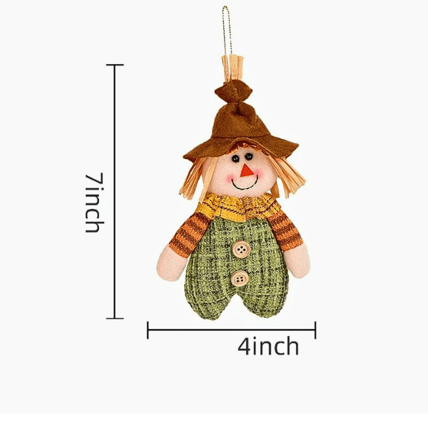 Handmade Scarecrow Ornaments – Autumn Harvest Blessings