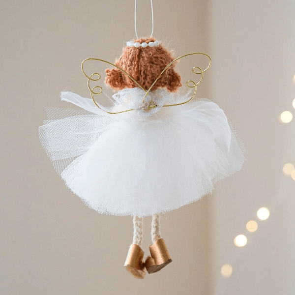 Handmade Golden Winged Fairy Angel Dancers