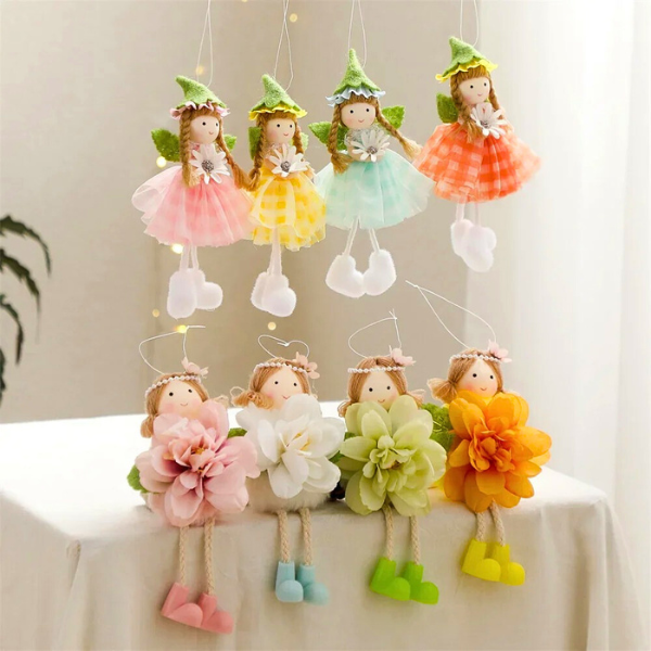 Handmade Fluffy Boot Fairy Angels –  to Bring Magic, Hugs, and Holiday Smiles