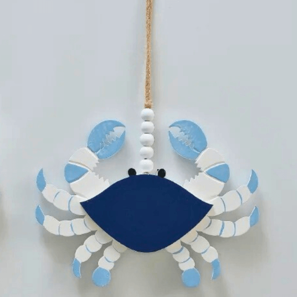 Wooden Mediterranean Sea Creature Pendants