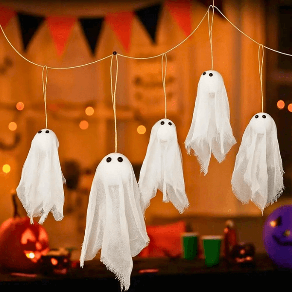 Spooky Cute Floating Ghost Decoration Pack