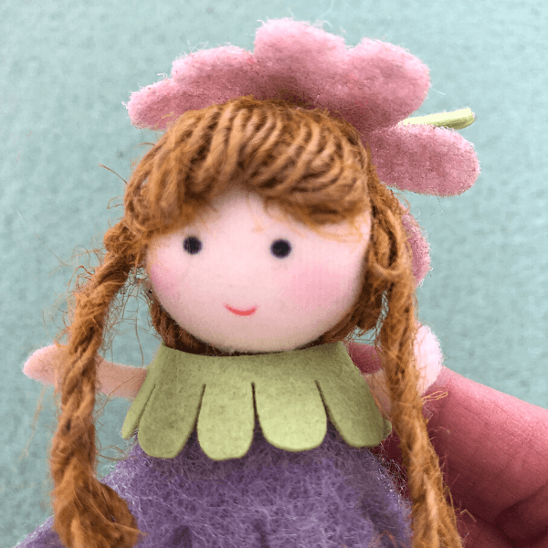 Sweet butterfly & flower dolls – for grace & charm
