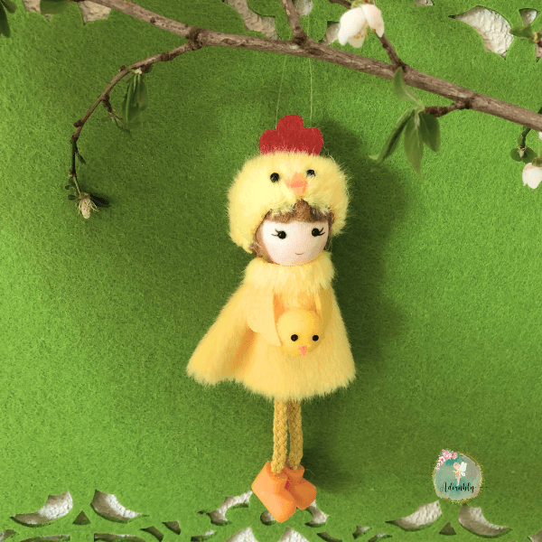 Chick Hanging Doll Ornaments