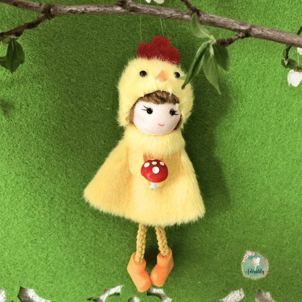 Chick Hanging Doll Ornaments