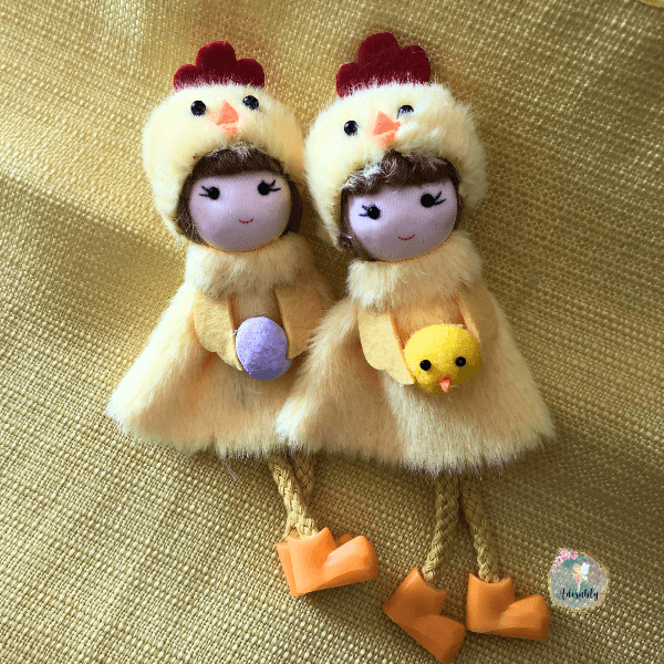 Chick Hanging Doll Ornaments