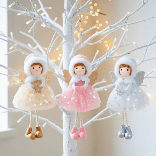 Handcrafted Magical Snow Angels - New 2026 Limited Edition