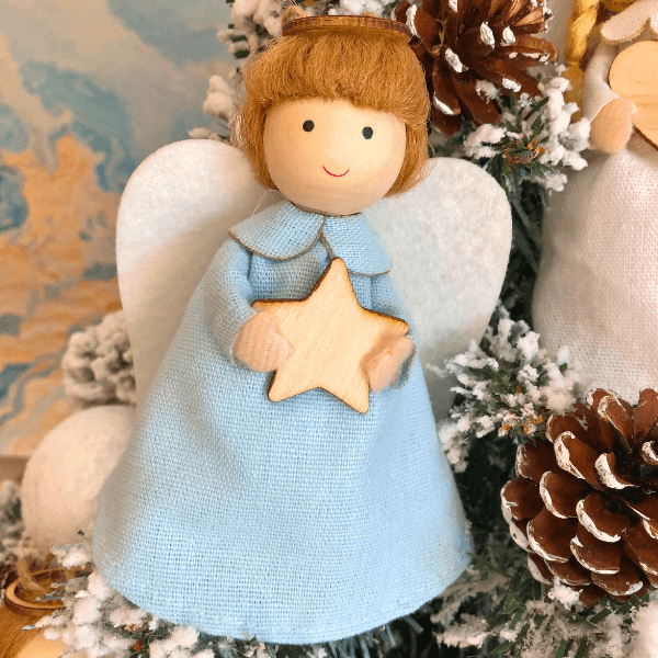 Handcrafted Personalized Christmas Guardian Angels – Meaningful Holiday Gift of Love & Protection