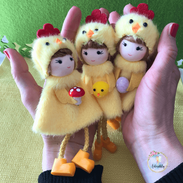 Chick Hanging Doll Ornaments