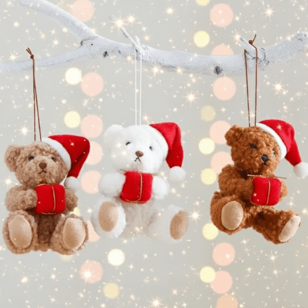 Cutest Teddy Bears Christmas Hanging Decor