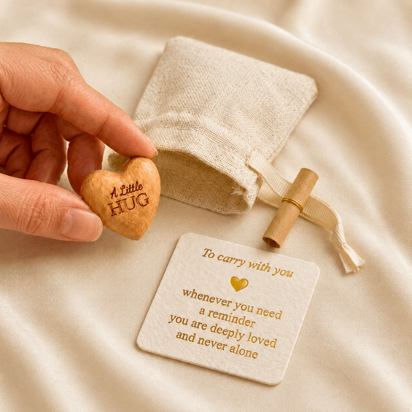 "A Little Hug" Heart Gift Set