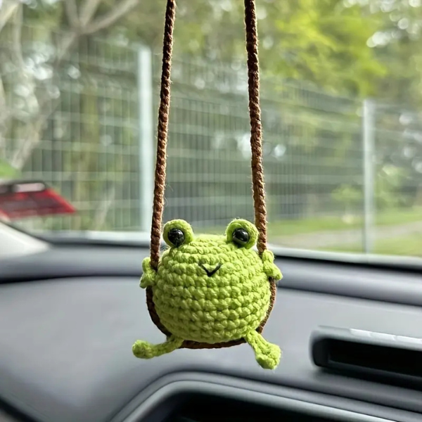 Handmade Hangs – Knitted Animal Pendant