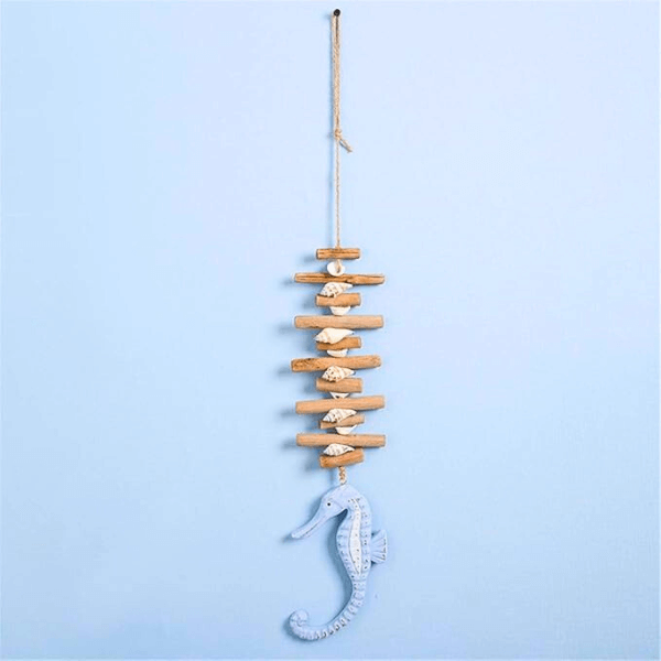 Wooden Mediterranean Sea Creature Pendants