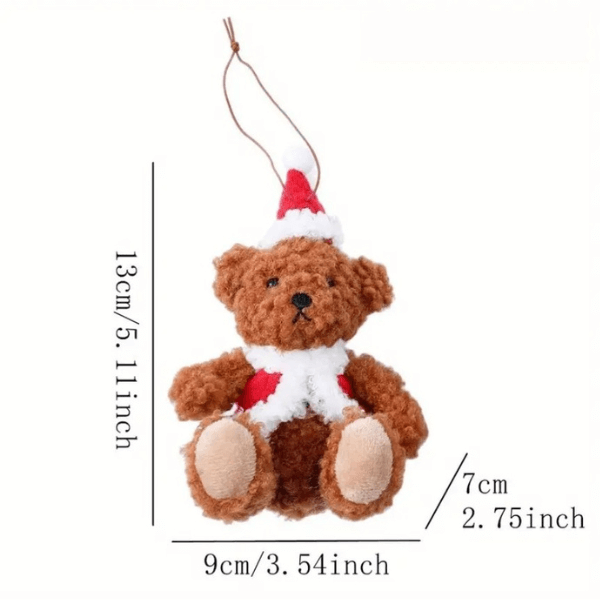 Cutest Teddy Bears Christmas Hanging Decor
