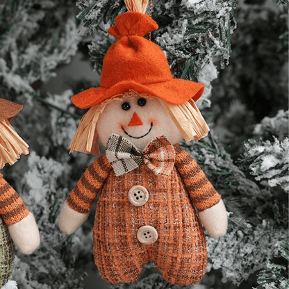 Handmade Scarecrow Ornaments – Autumn Harvest Blessings
