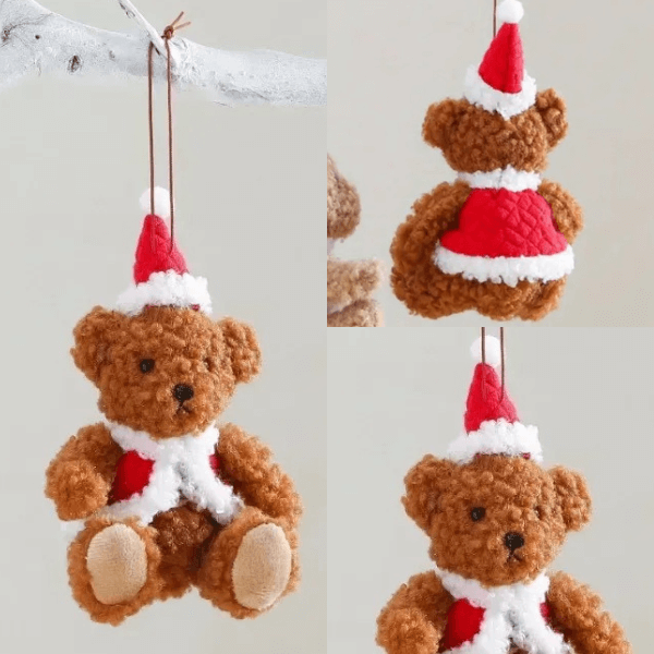 Cutest Teddy Bears Christmas Hanging Decor