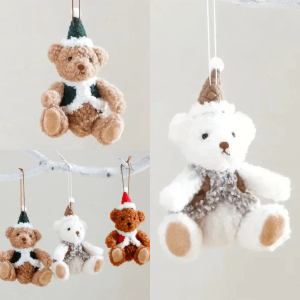 Cutest Teddy Bears Christmas Hanging Decor