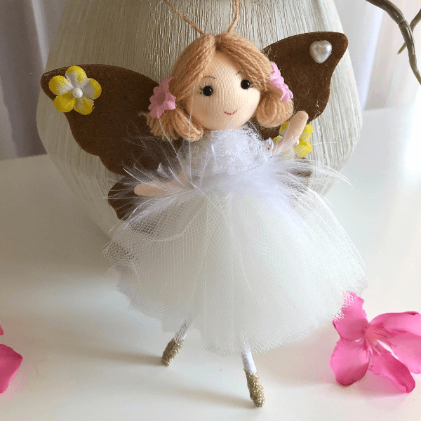 Handmade Butterfly Doll Ornaments