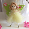 Handmade Butterfly Doll Ornaments