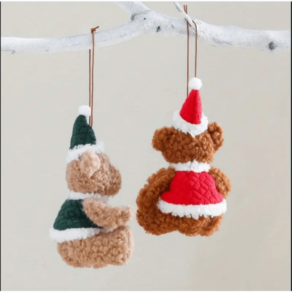 Cutest Teddy Bears Christmas Hanging Decor