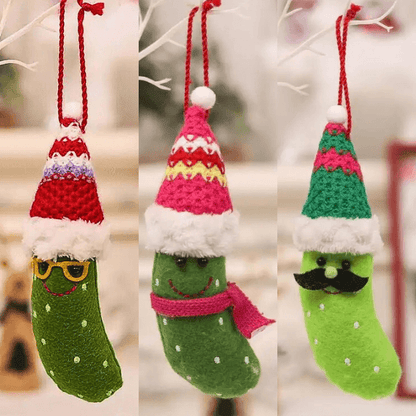 Pickle Ornament Set – Holiday Cheer Collection
