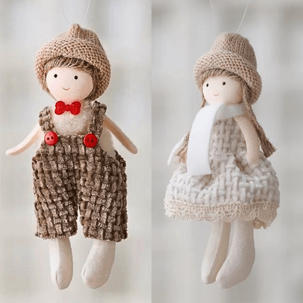Handcrafted Brother & Sister Ornament – For Lifelong Bond