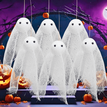 Spooky Cute Floating Ghost Decoration Pack