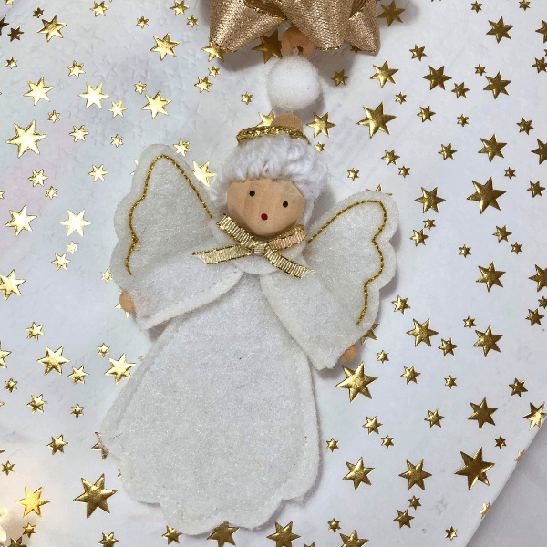 Little white angel – for protection, peace, & love