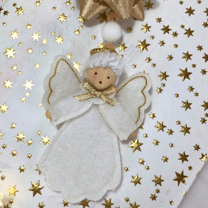 Little white angel – for protection, peace, & love