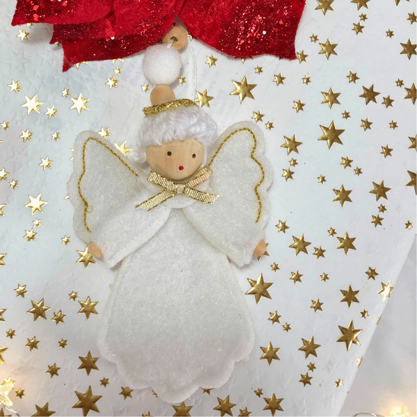 Little white angel – for protection, peace, & love