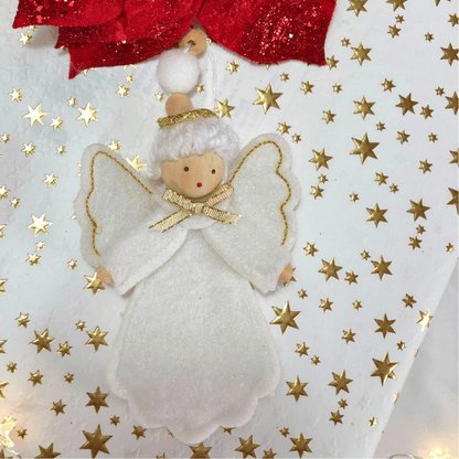 Little white angel – for protection, peace, & love