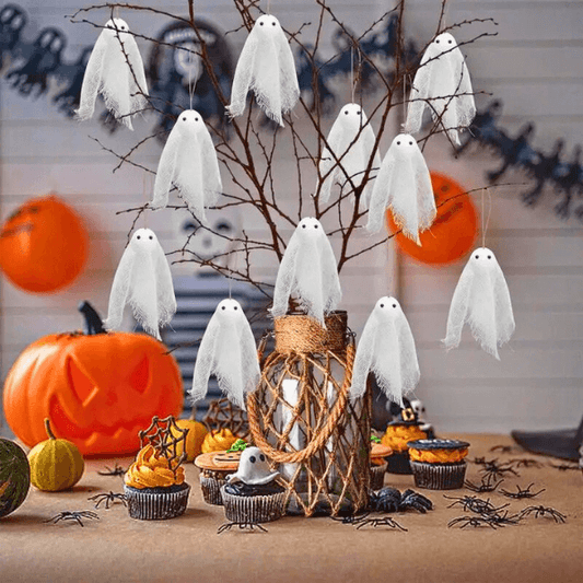 Spooky Cute Floating Ghost Decoration Pack
