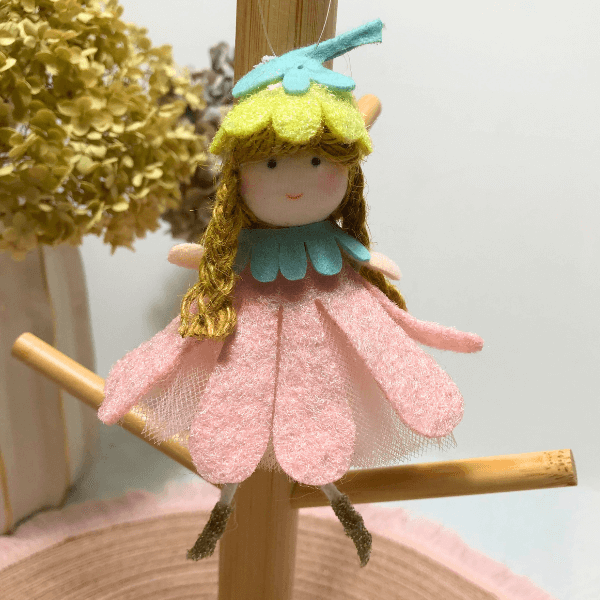 Sweet butterfly & flower dolls – for grace & charm
