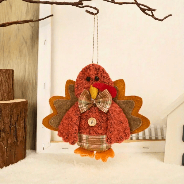 Harvest Blessings Turkey Ornaments – For Fall & Thanksgiving Joy
