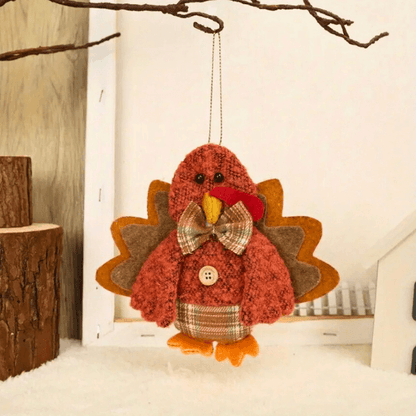 Harvest Blessings Turkey Ornaments – For Fall & Thanksgiving Joy