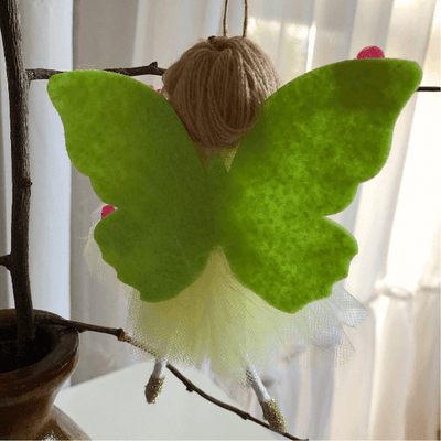 Handmade Butterfly Doll Ornaments