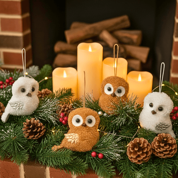 Sweetheart Owl Ornaments