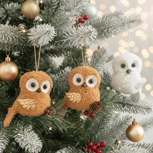 Sweetheart Owl Ornaments
