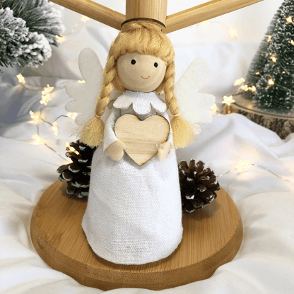Handmade guardian angels and angel tree toppers