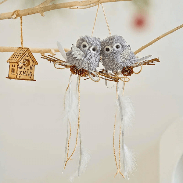 Sweetheart Owl Ornaments